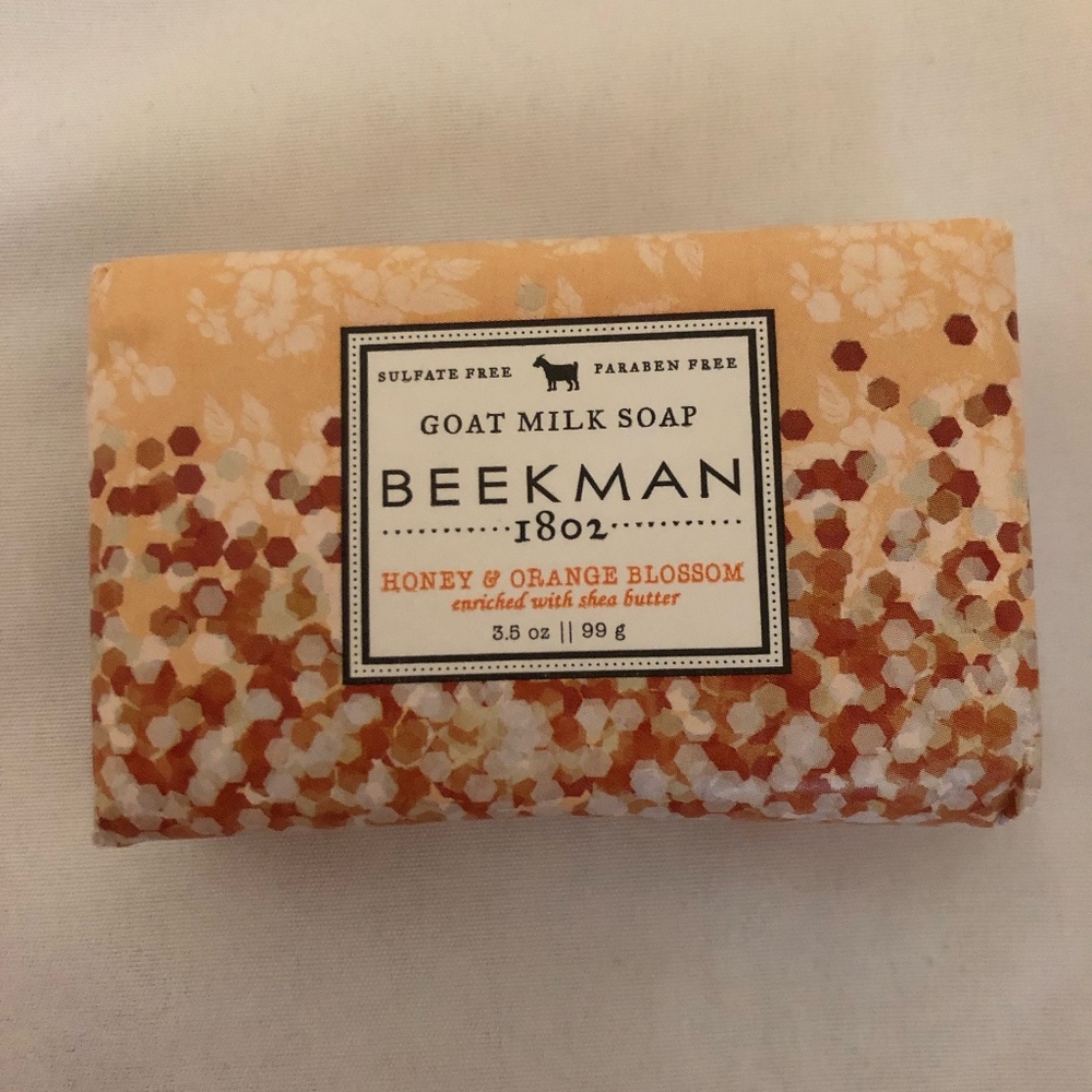 Beekman Honey & Orange Blossom Goat Milk Bar Soap